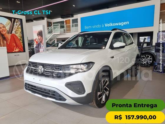 VOLKSWAGEN T-CROSS 1.0 200 TSI TOTAL FLEX COMFORTLINE AUTOMÁTICO